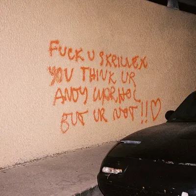 F*CK U SKRILLEX YOU THINK UR ANDY WARHOL BUT UR NOT!! <3 by Skrillex